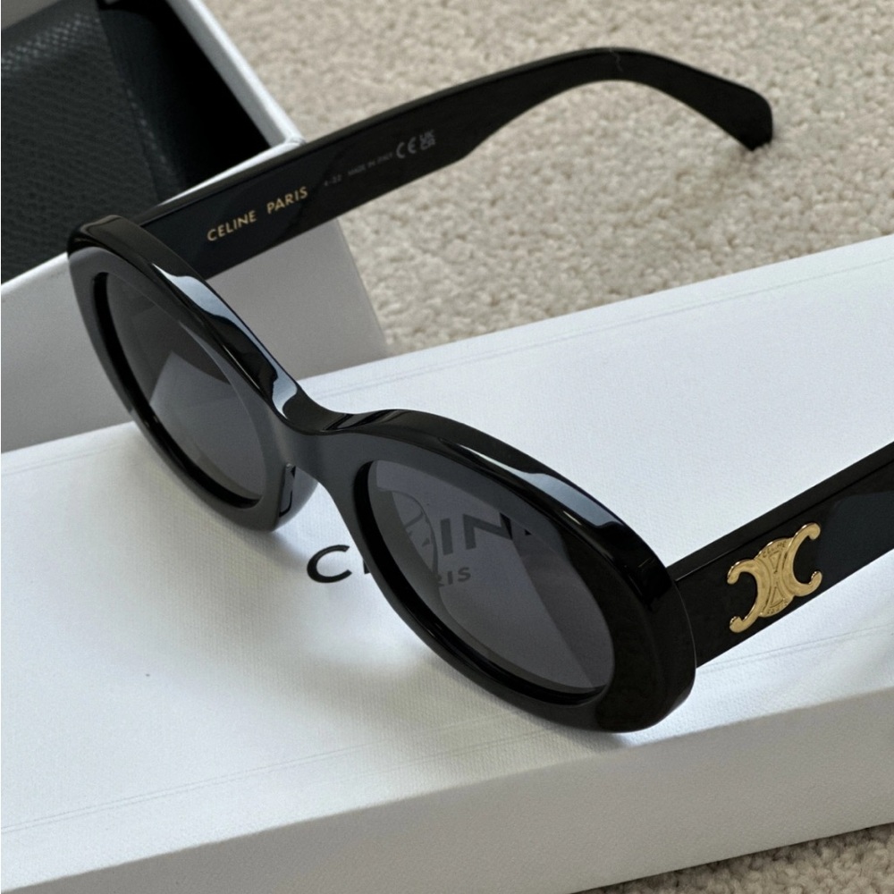 Black Celine Triomphe Sunglasses